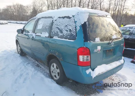 2000 Mazda Mpv Dx/Es/Lx from USA, damaged, VIN JM3LW28G4Y0133503